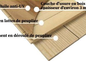Parquet Chêne contrecollé 14x190 mm - Choix Campagne – Image 3