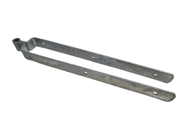 Penture double galvanisée 60 cm – Image 1