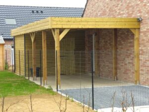 Support de poteau 120x120 à visser – Image 2