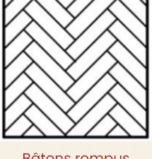 Parquet Chêne contrecollé 14x120 mm en 60 cm - Choix Campagne - Bâton rompu – Image 4