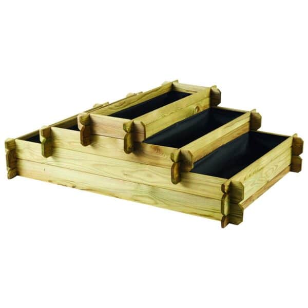 Carré potager ANGELIC L.120 x l.80 x h.36 cm – Image 1