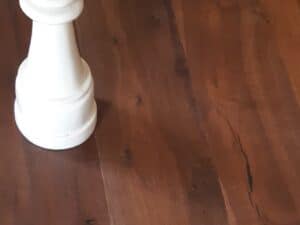 Parquet Chêne contrecollé 14x190 mm - Choix Rustique - Bois fumé marron sombre – Image 2