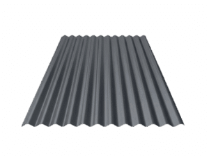 Tôle ondulée 50/100e gris 7016