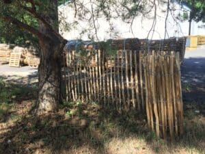 Ganivelle en noisetier H.1,50 x L.5 m – Image 3