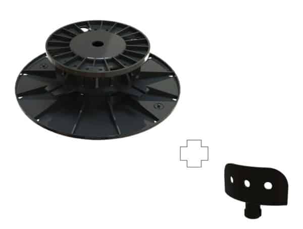 Plot terrasse hauteur 60 à 90 mm