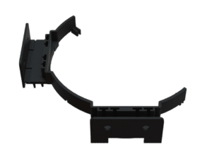 Support d'habillage latéral pour plot terrasse