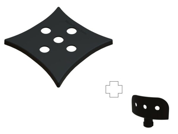 Plot terrasse hauteur 8 mm