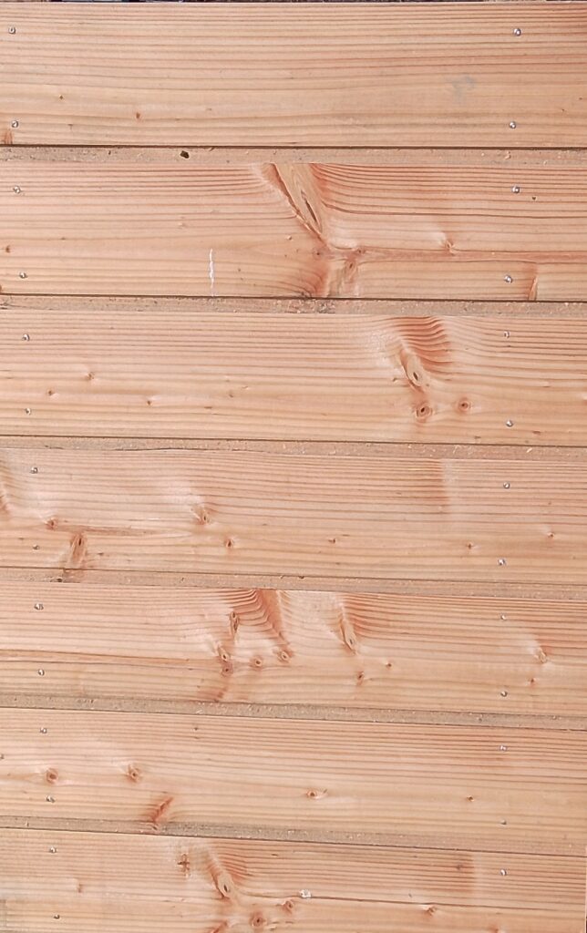 Bardage douglas  "EUCALYPTUS" 22x135mm en 5m