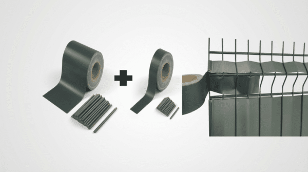 Occultant PVC souple horizontal pour clôture rigide